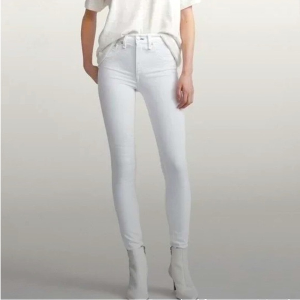 Rag & Bone - The Dre Jean - Aged bright white